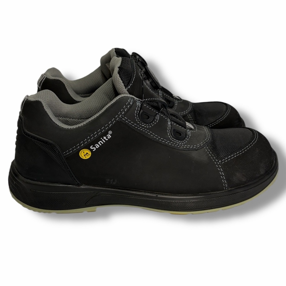 Sanita Cross S3 Unisex Safety Boot Black Men's Size 9.5 EU 43 Slip Resistant